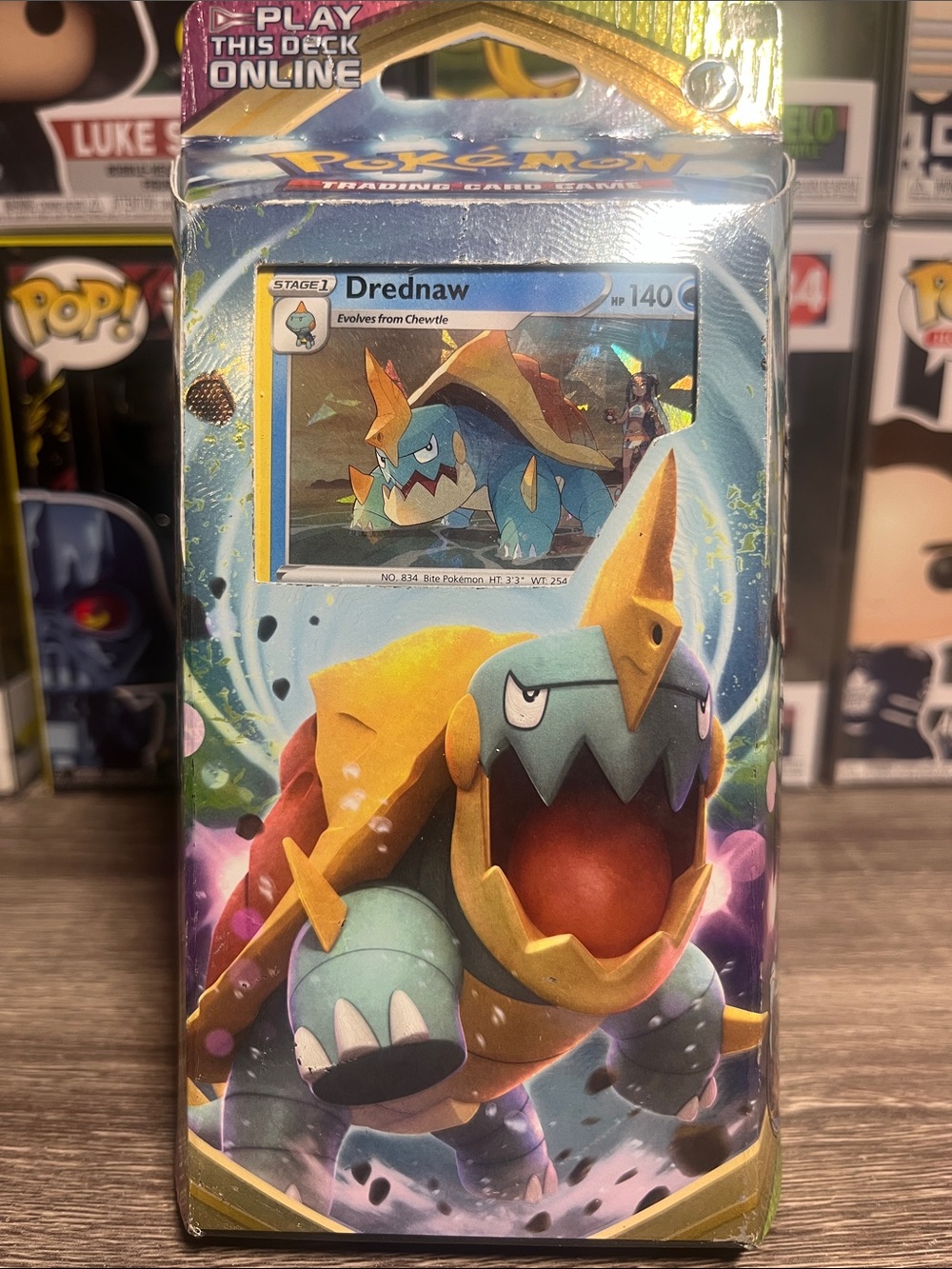 Pokemon Drednaw Deck - Blue, Yellow, Teal